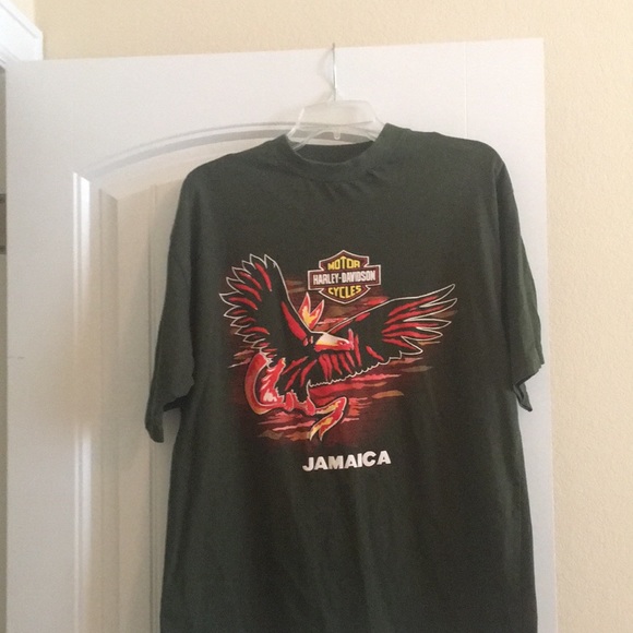 Harley Davidson Tee shirt. Never worn.  Jamaica - Picture 1 of 5
